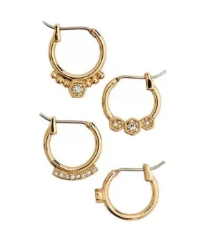 Luv AJ Full Bloom Hoop Earring Set