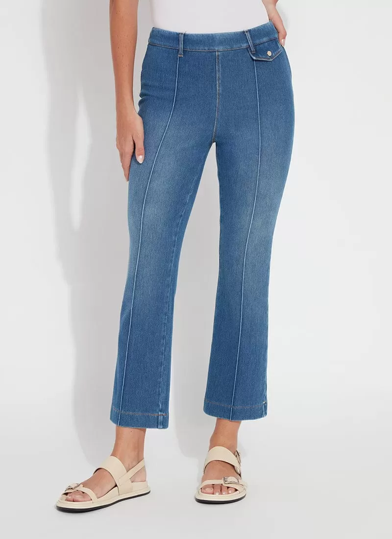 Lysse Elle Ankle Flare Denim Pants