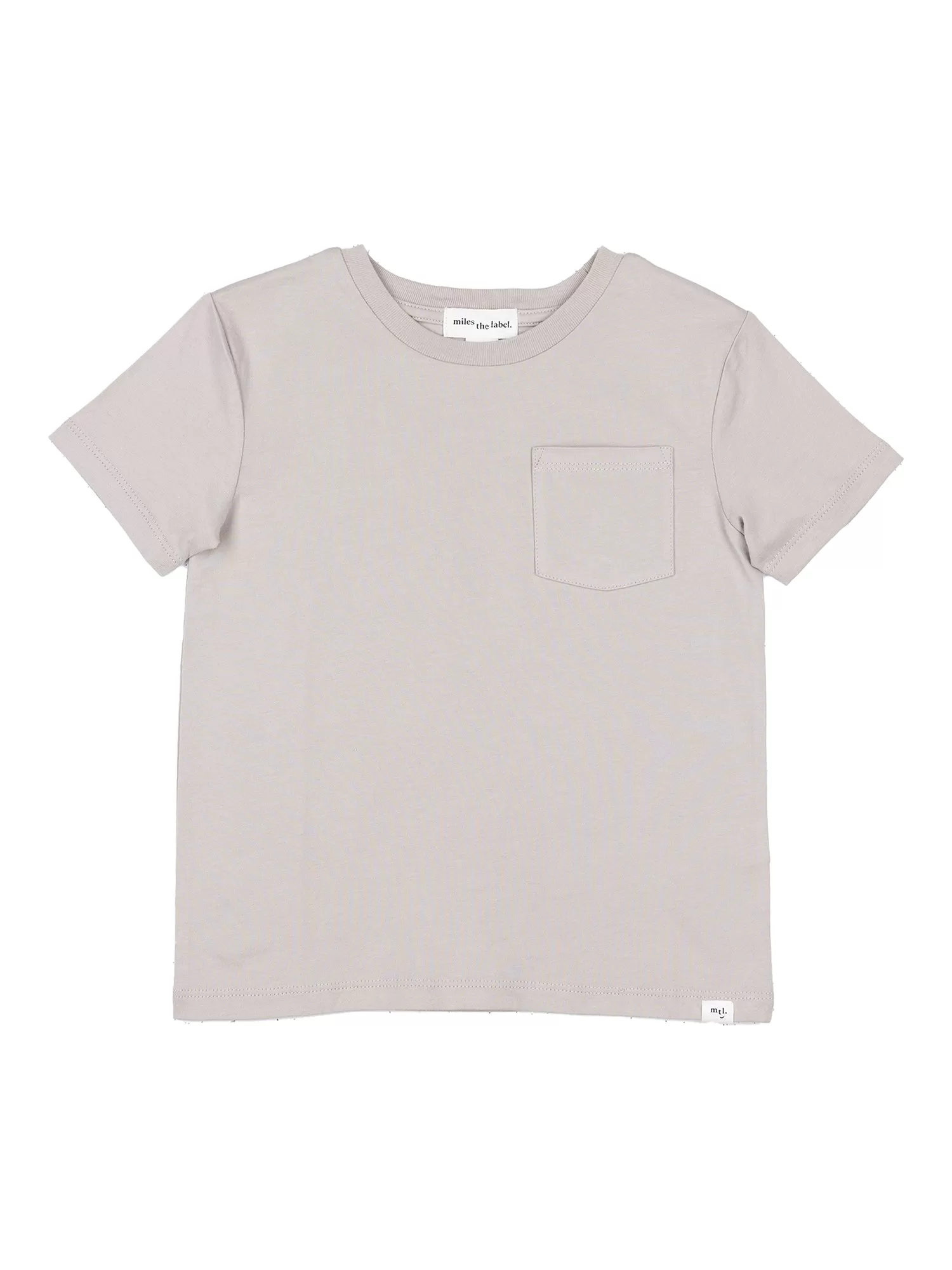 Miles Basics Cement Grey T-shirt