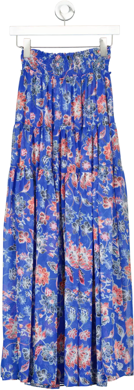 MISA Los Angeles Blue Allesia Skirt UK S