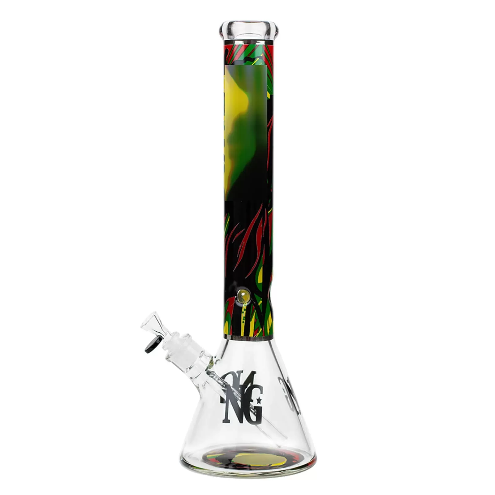 NG -18" 7mm Rasta Legend Beaker Bong