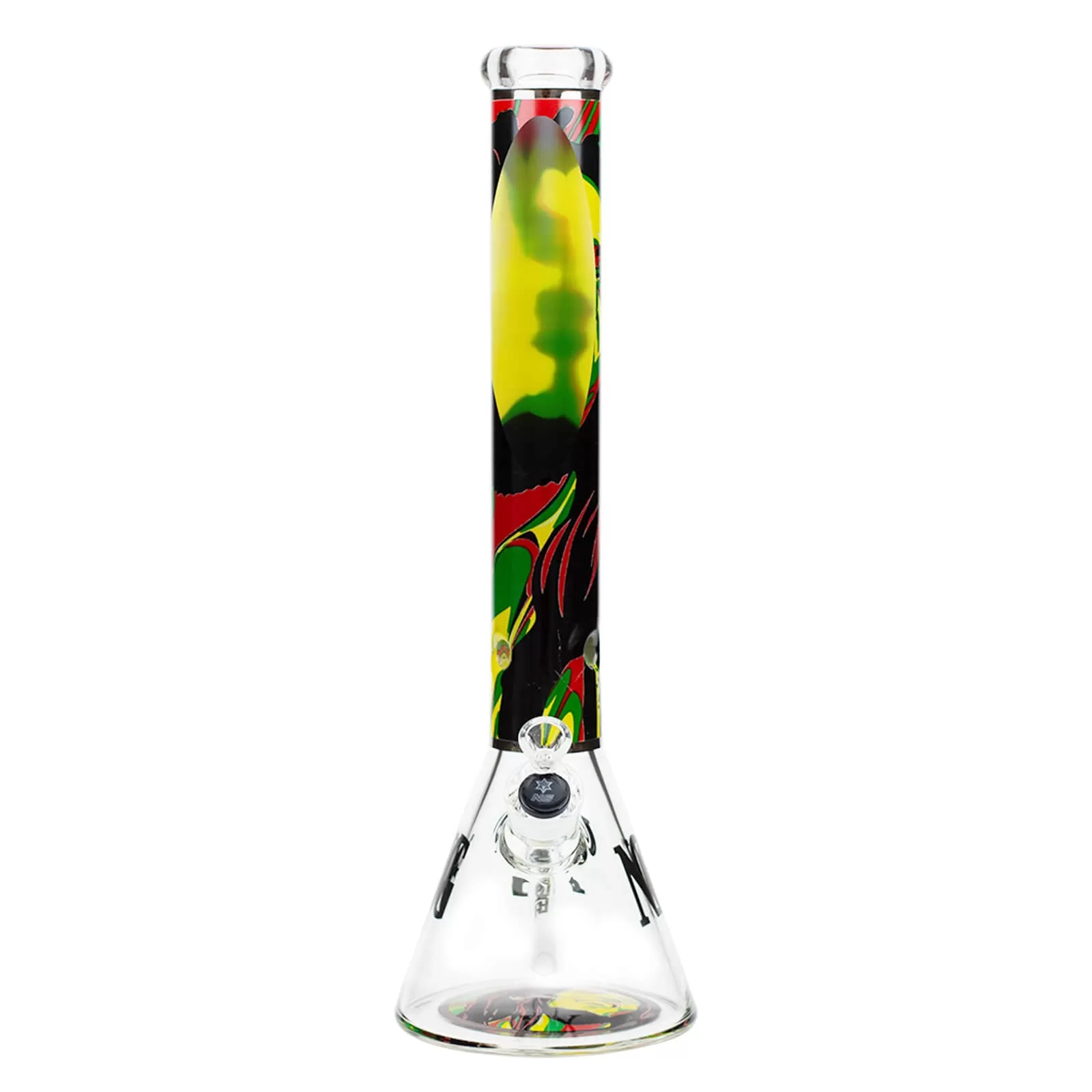 NG -18" 7mm Rasta Legend Beaker Bong