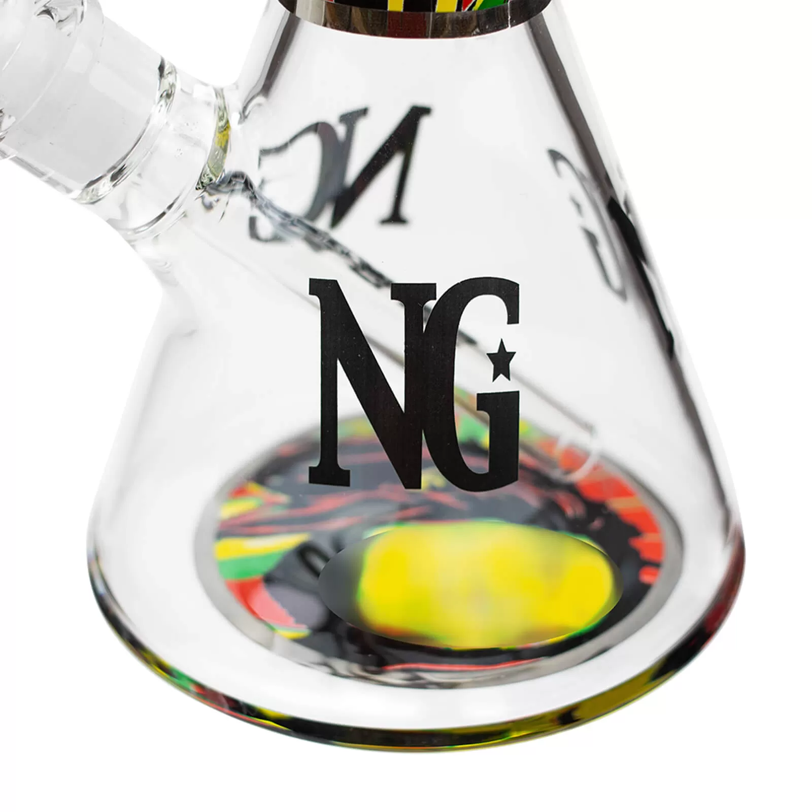 NG -18" 7mm Rasta Legend Beaker Bong