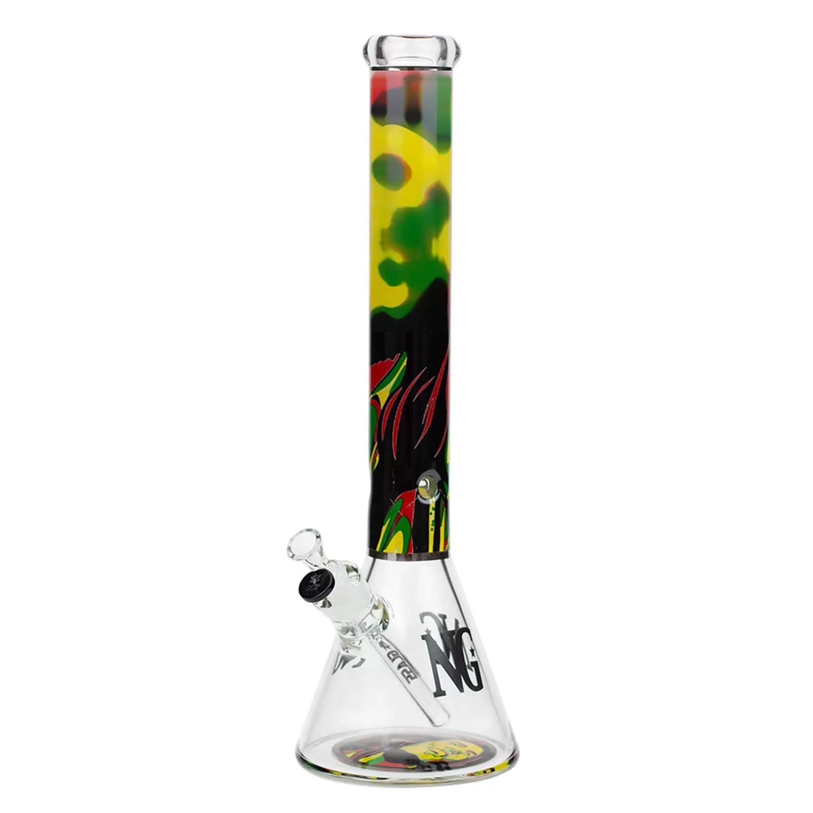 NG -18" 7mm Rasta Legend Beaker Bong