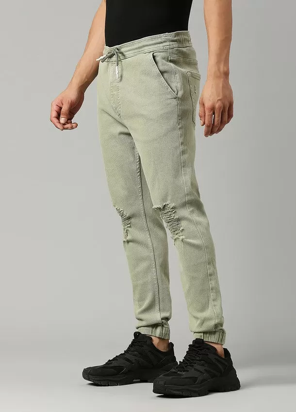 Olive Depp Colored Jogger