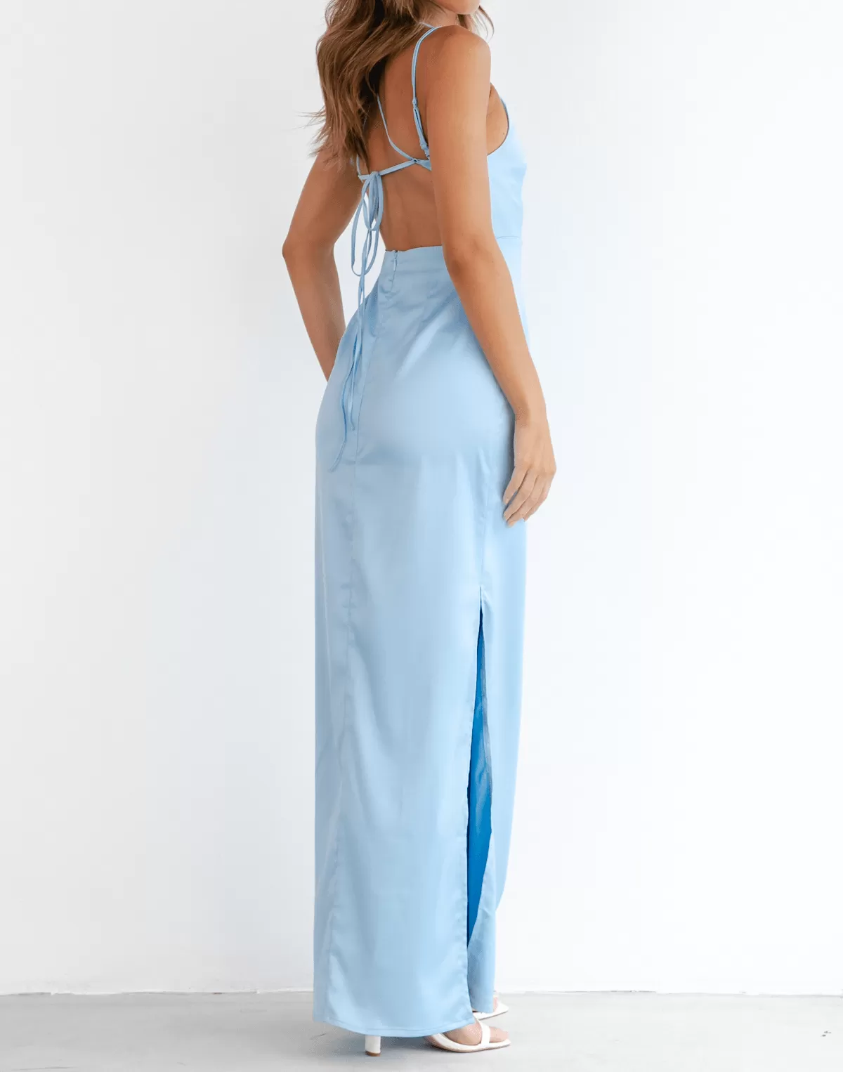 One Wish Maxi Dress (Blue)