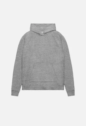 Oversized Cropped Hoodie / Dark Grey