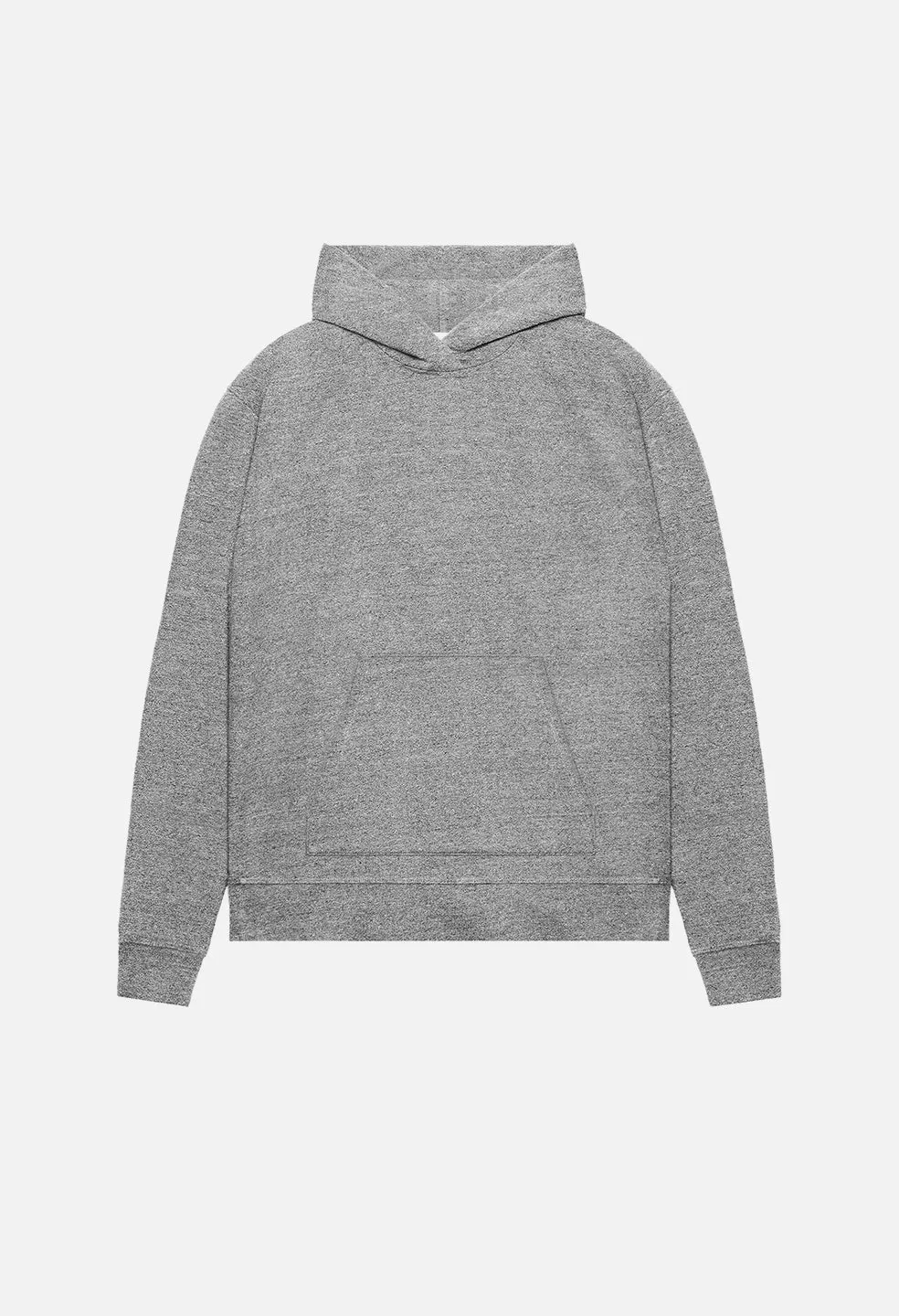 Oversized Cropped Hoodie / Dark Grey