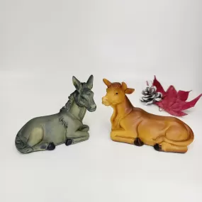 Ox & Donkey - Loja Esperanca Exclusive Nativity Scene