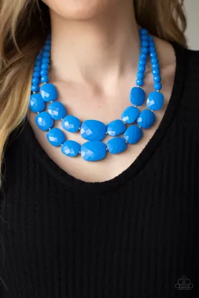 Paparazzi Necklace ~ Resort Ready - Blue