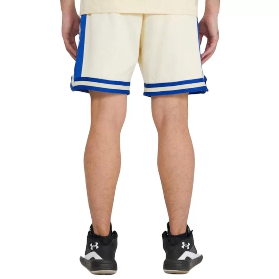 Pro Standard Detroit Pistons Retro Classic Dk 2.0 Short (Eggshell/Royal Blue)