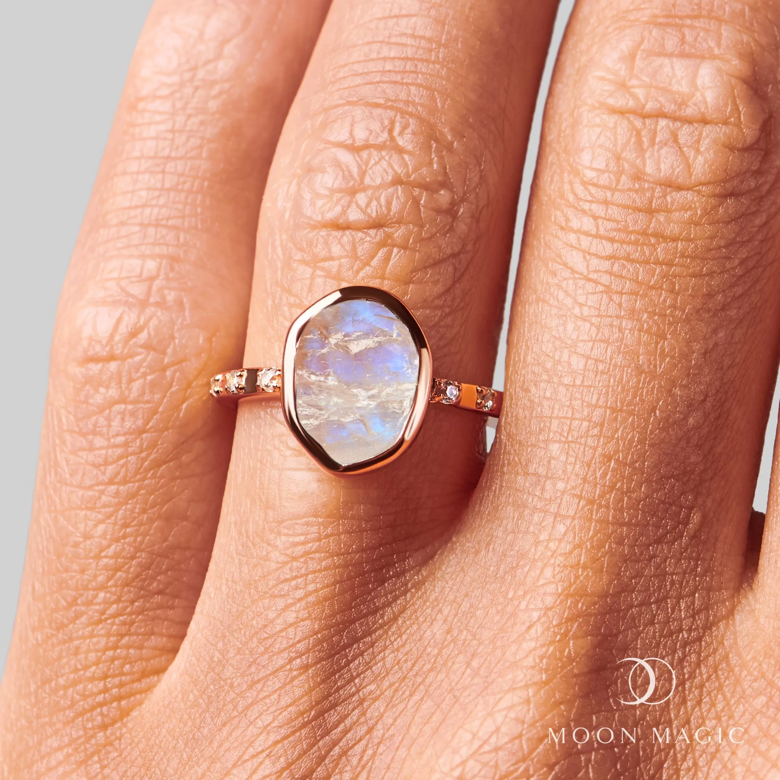 Raw Crystal Ring - Hypnotic