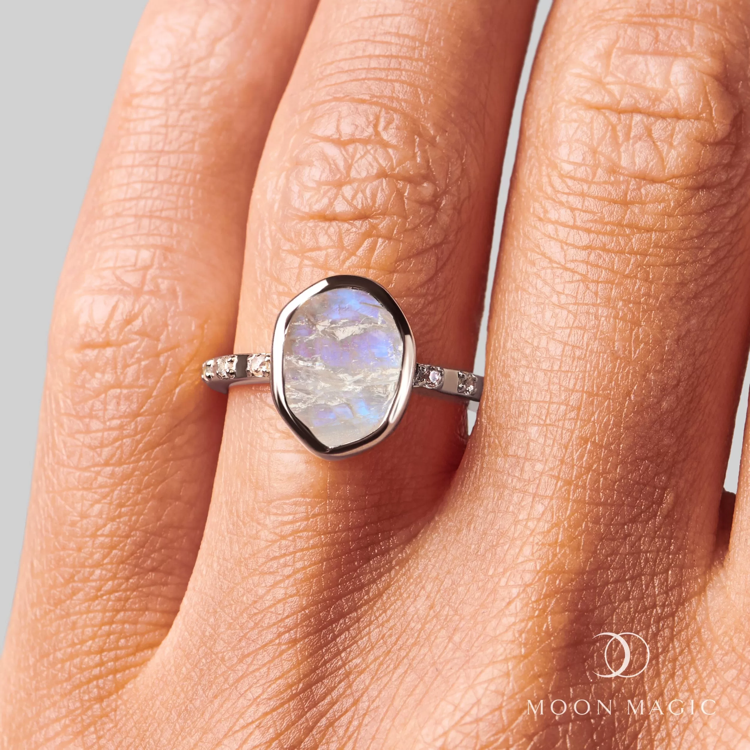 Raw Crystal Ring - Hypnotic