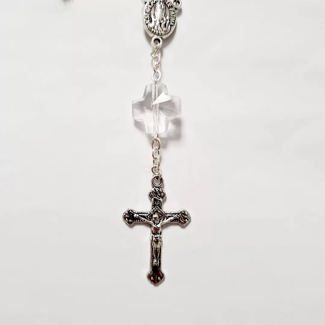 Red Crystal Decade Rosary