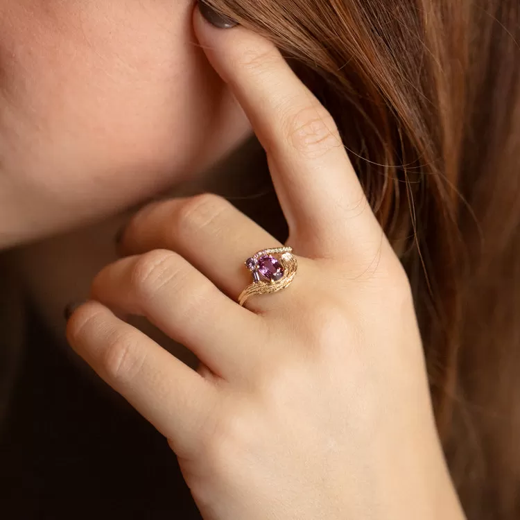 Red Violet Ring