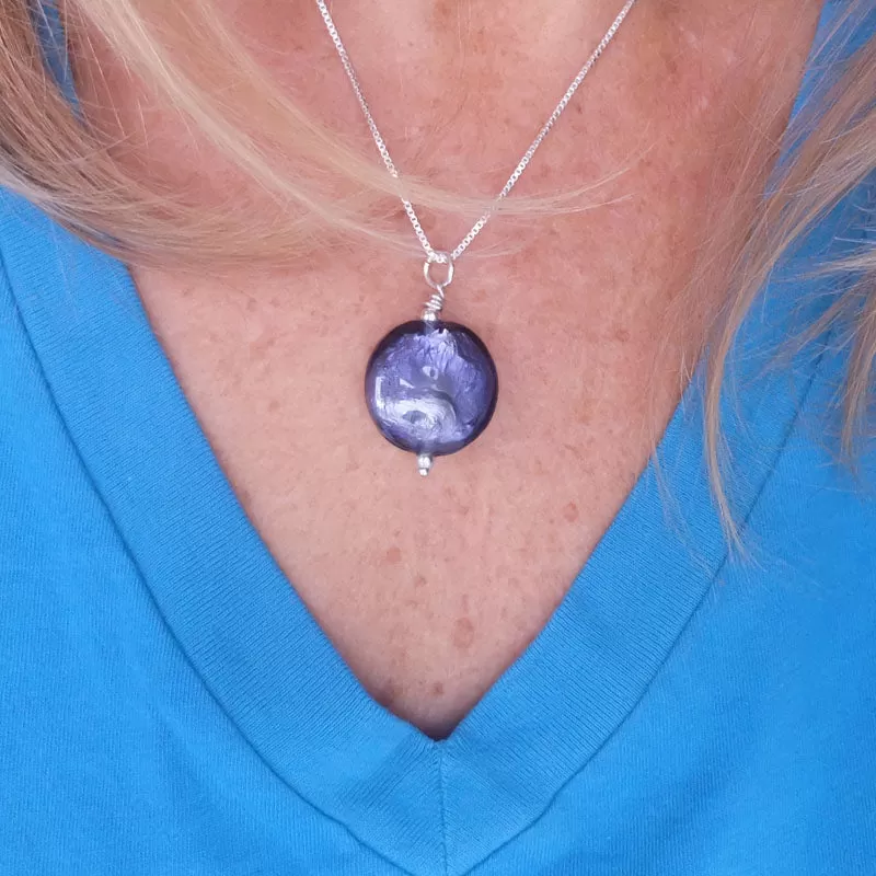 royal purple mini pendant