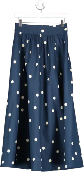 Sezane Blue Sophie Skirt UK 8