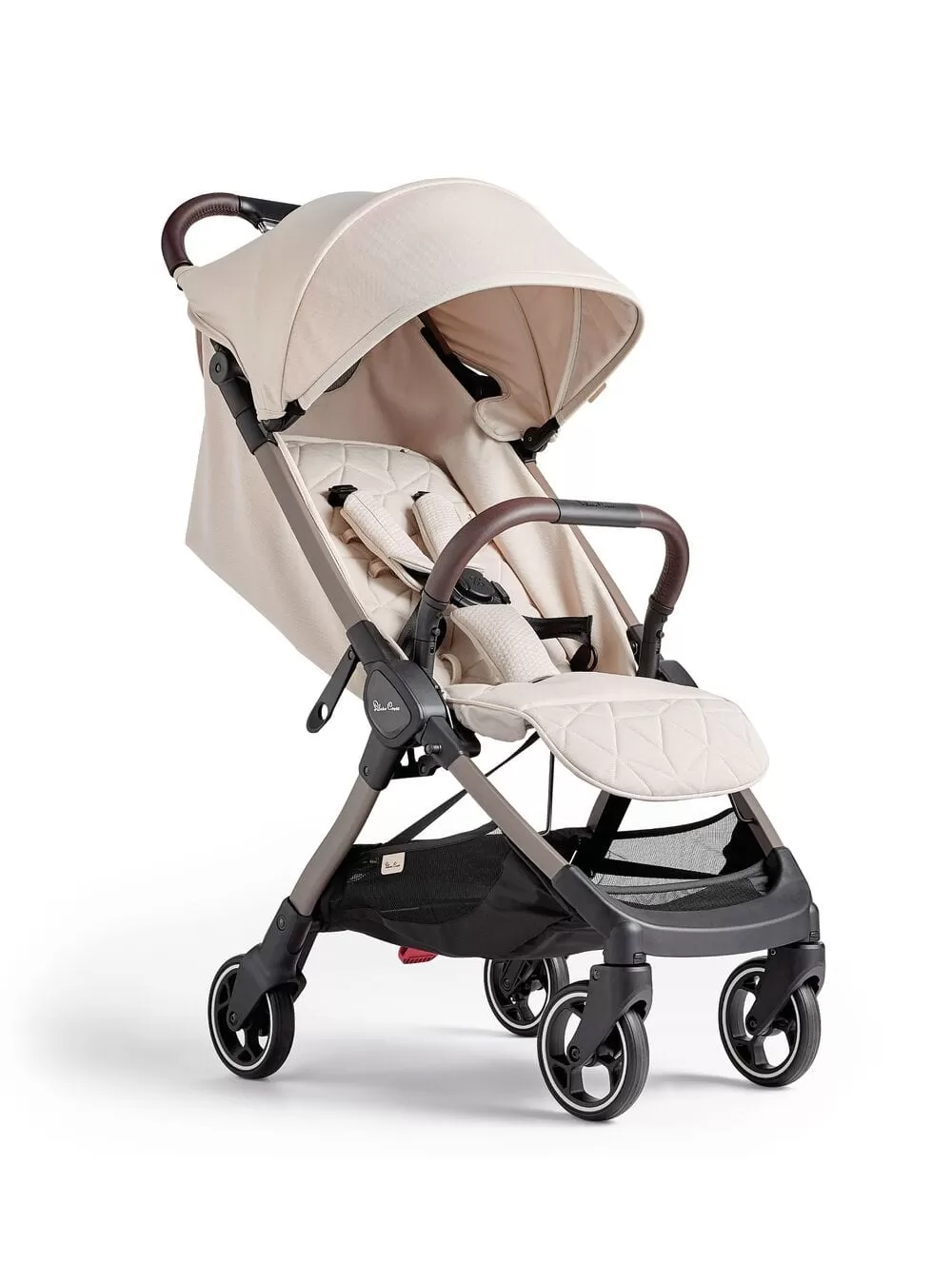 Silver Cross Clic Stroller with Motion Car Seat - Almond/Almond