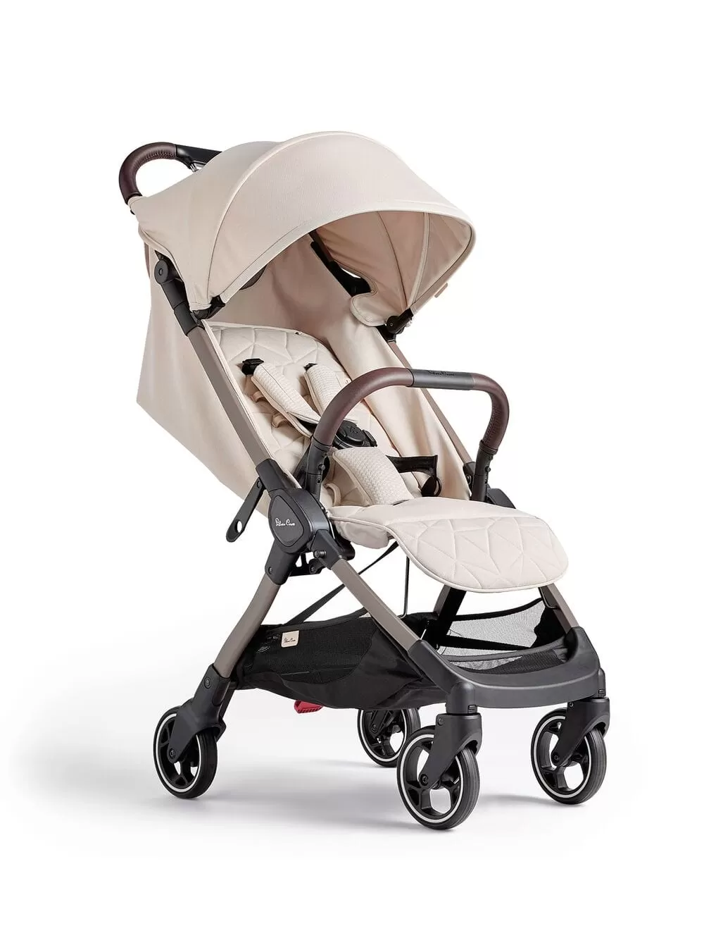 Silver Cross Clic Stroller with Motion Car Seat - Almond/Almond