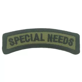 SPECIAL NEEDS TAB - OLIVE GREEN