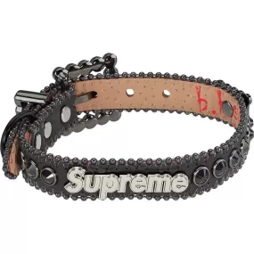 Supreme/B.B. Simon Studded Dog Collar (Black)