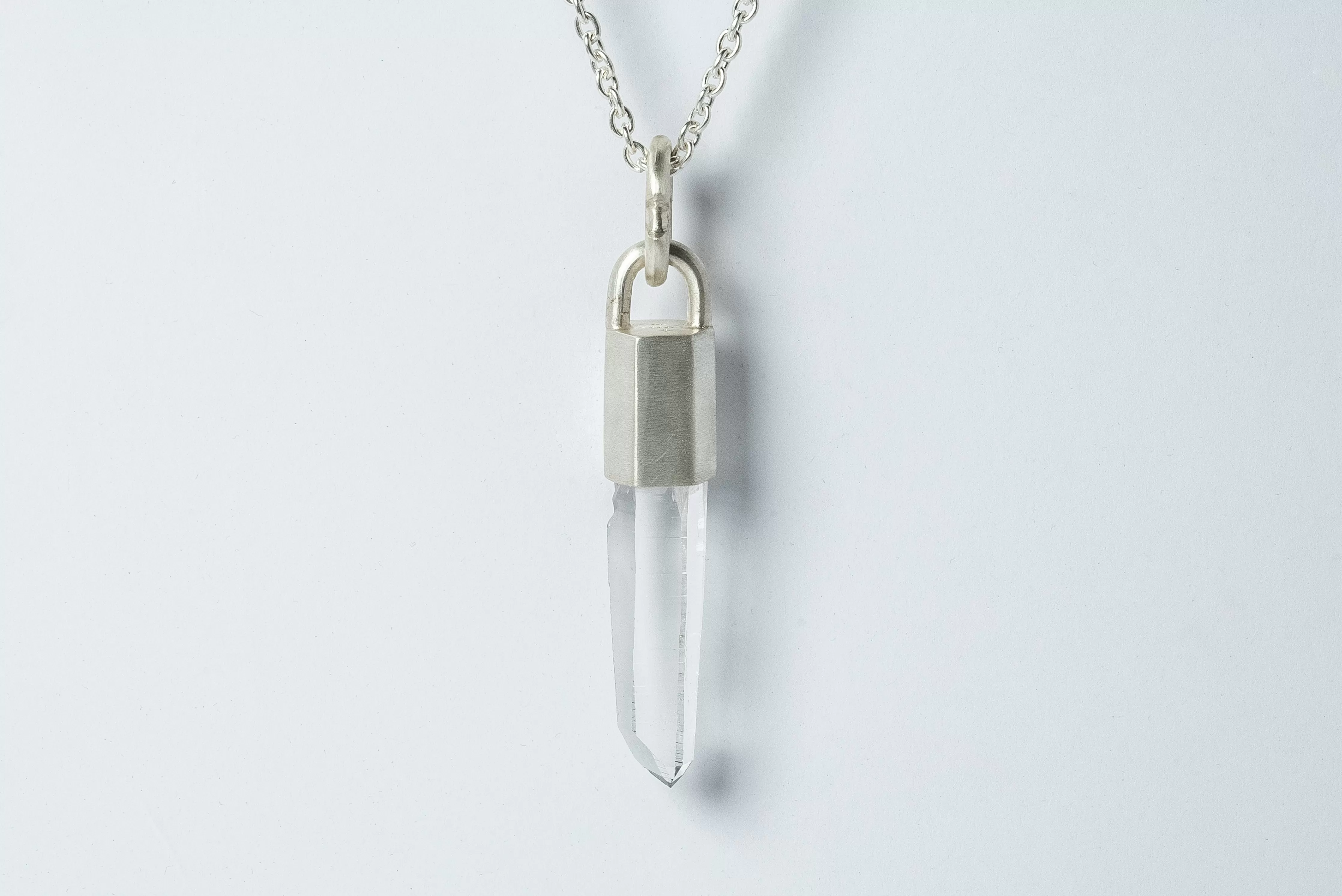 Talisman Necklace (Deco Linked, Lemurian Quartz, MA LEM)