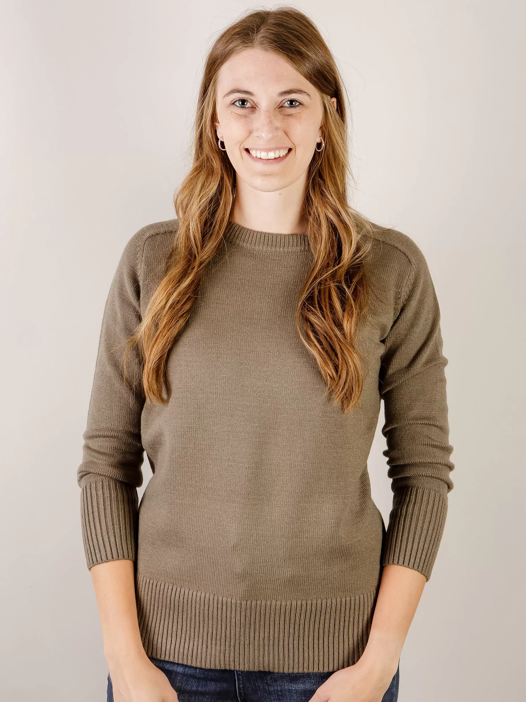 The Aspen Sweater Olive