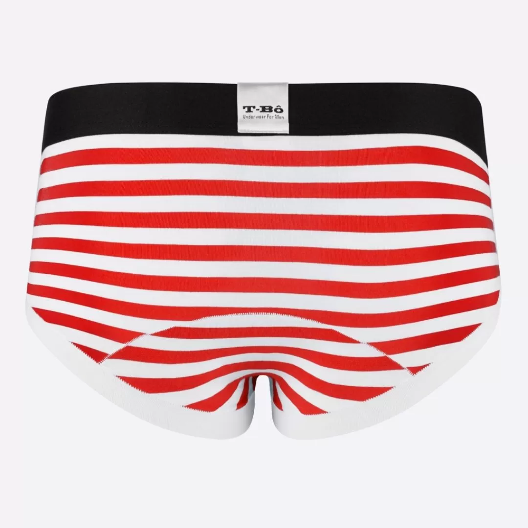 The Ballsy Molten Lava Stripes Brief