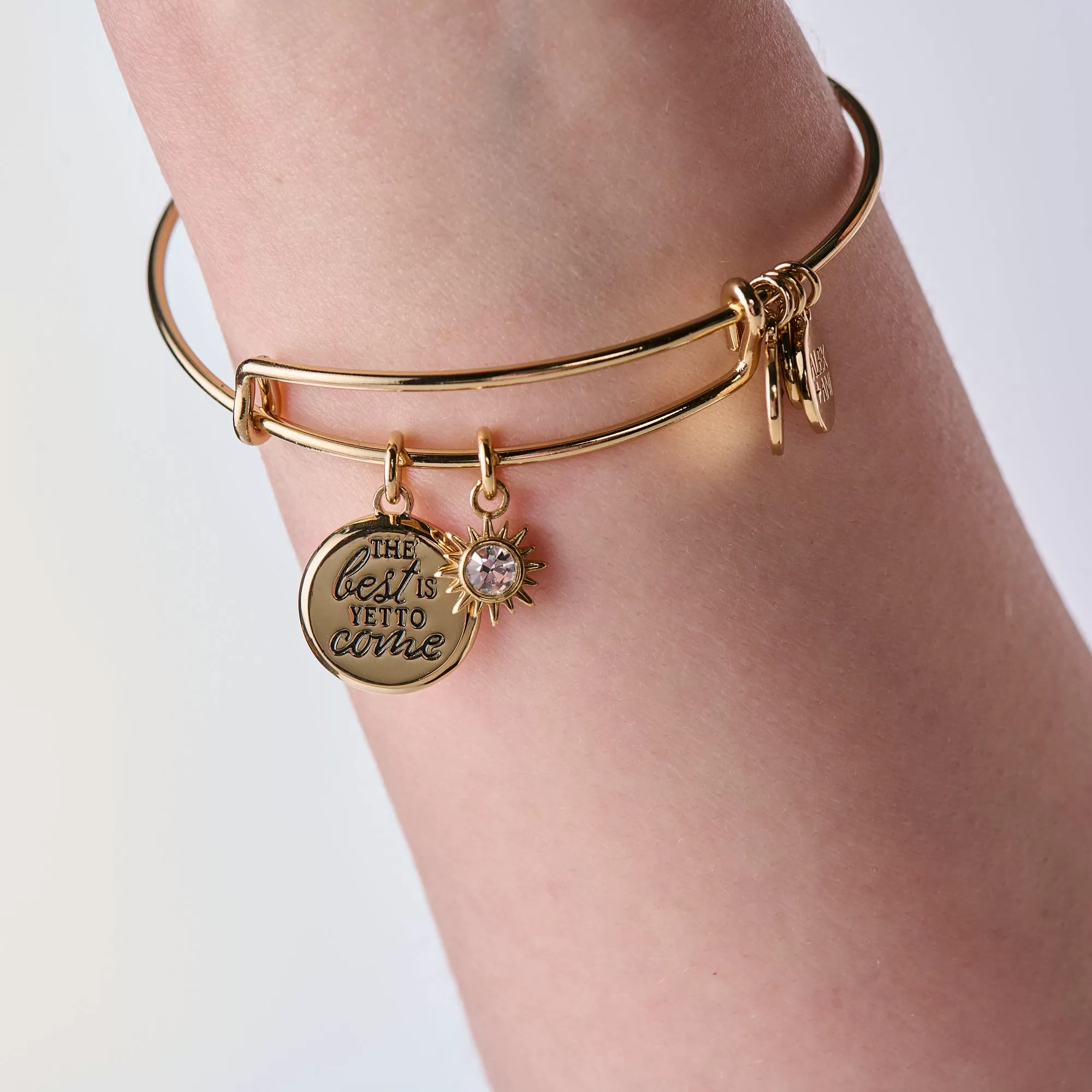 'The Best Is Yet To Come' Duo Charm Bangle