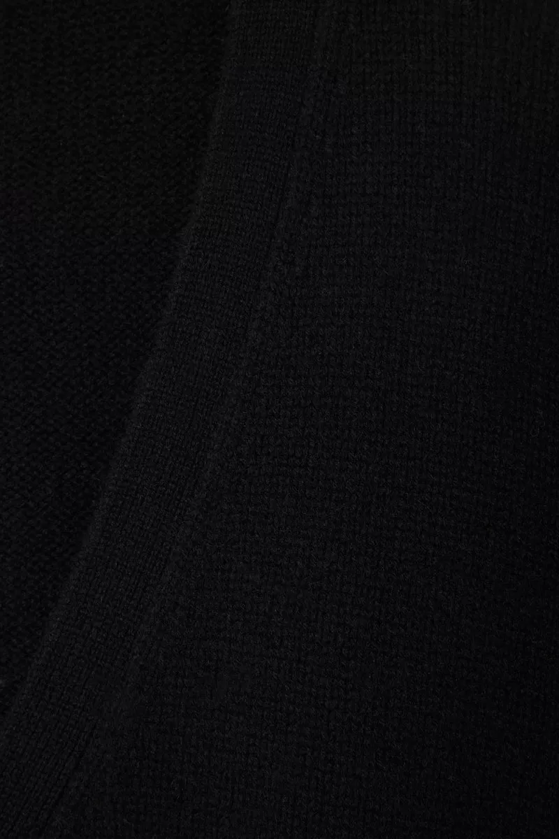 THE CLASSIC CARDIGAN - BLACK