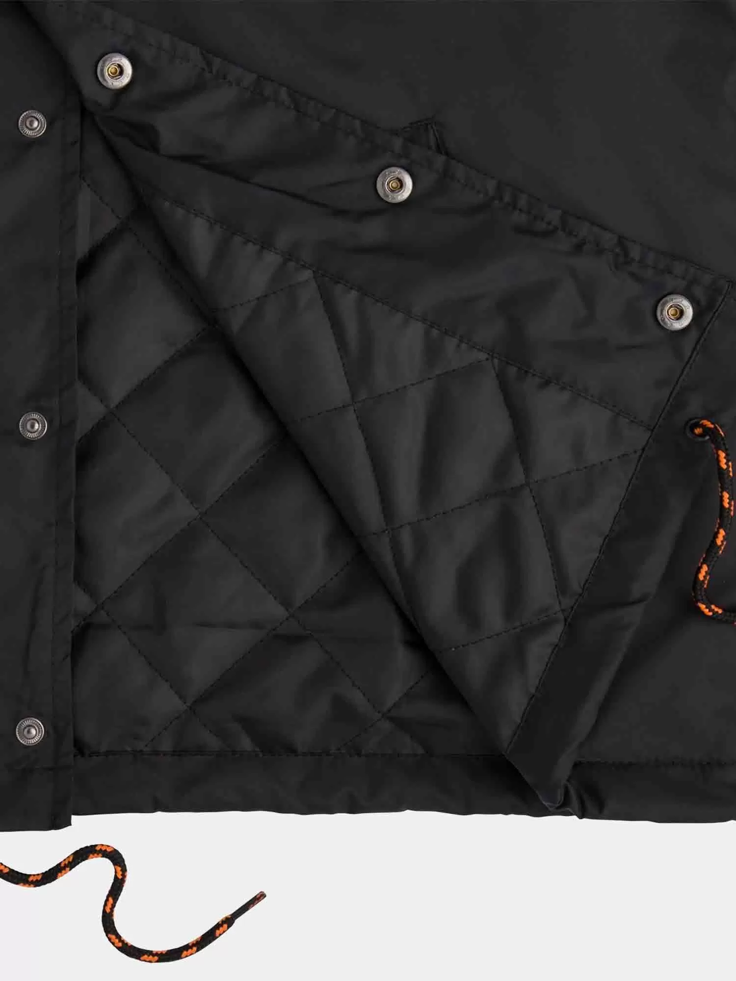 Thrasher x Santa Cruz Flame Dot Coach Jacket - Black