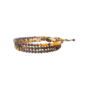 Tiger's Eye Convertible Bracelet-Necklace