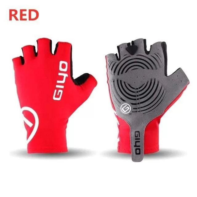 Touch Screen Long HALF Fingers Gel Sports bike Cycling Gloves MTB Road Bike Riding Racing Gloves Women Men Bicycle Gloves