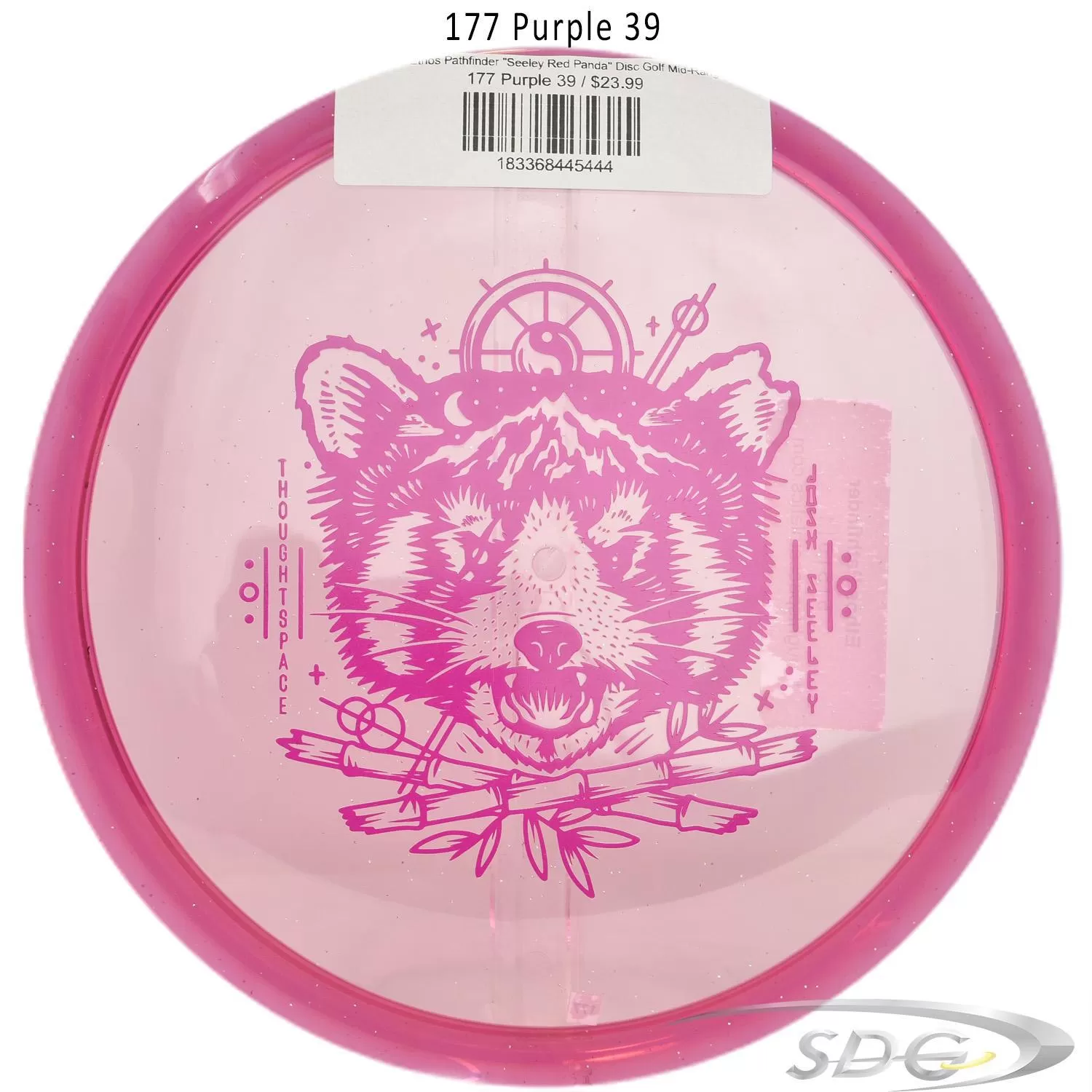 TSA Ethos Pathfinder Seeley Red Panda Disc Golf Mid-Range