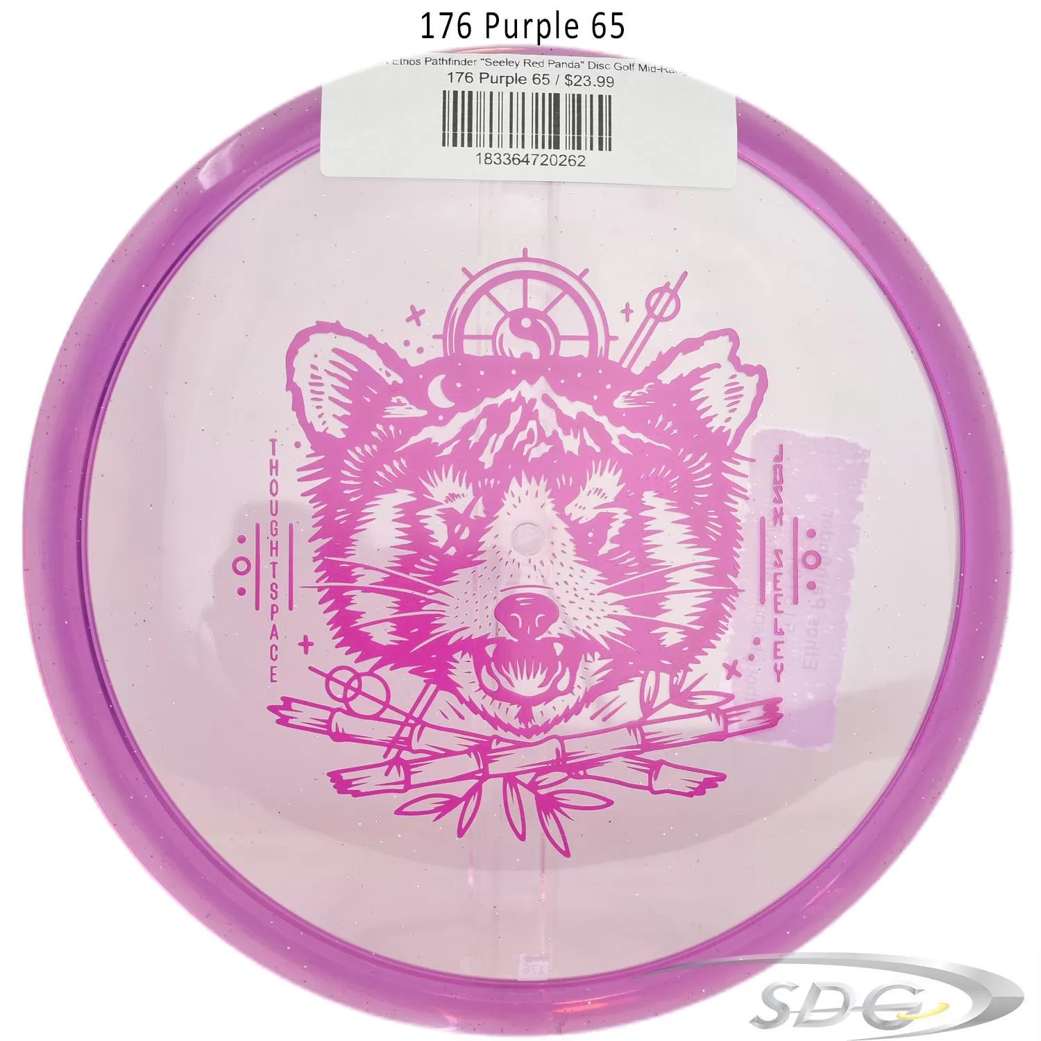 TSA Ethos Pathfinder Seeley Red Panda Disc Golf Mid-Range