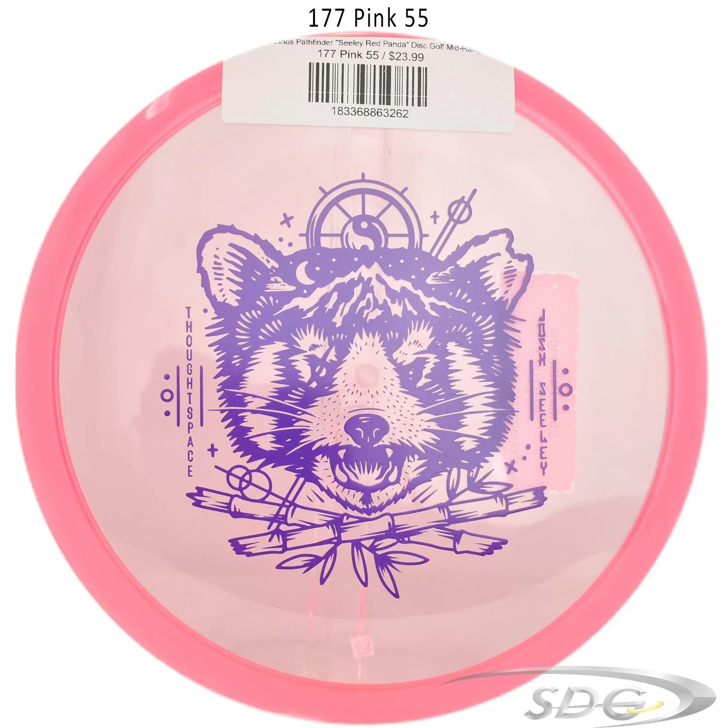 TSA Ethos Pathfinder Seeley Red Panda Disc Golf Mid-Range