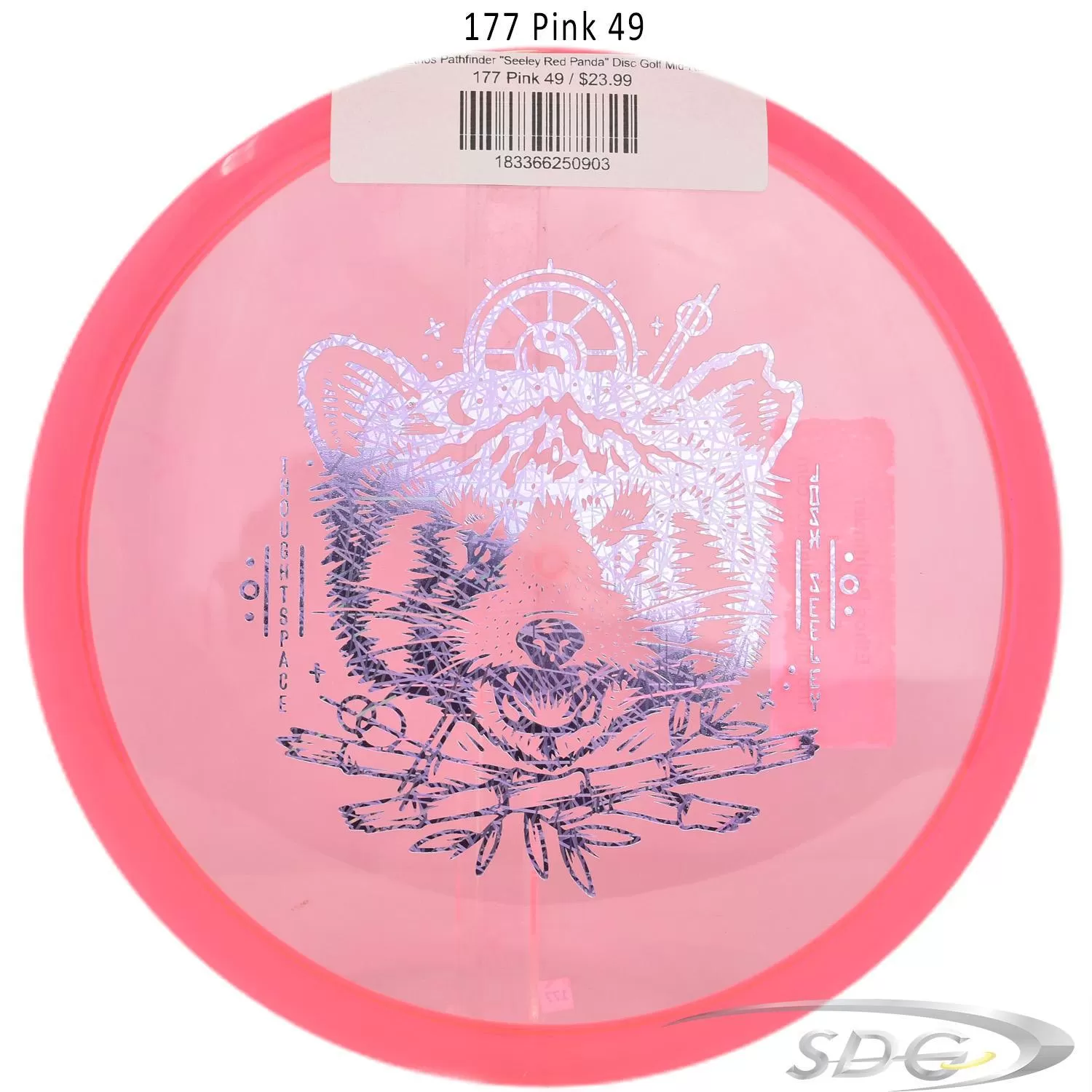 TSA Ethos Pathfinder Seeley Red Panda Disc Golf Mid-Range