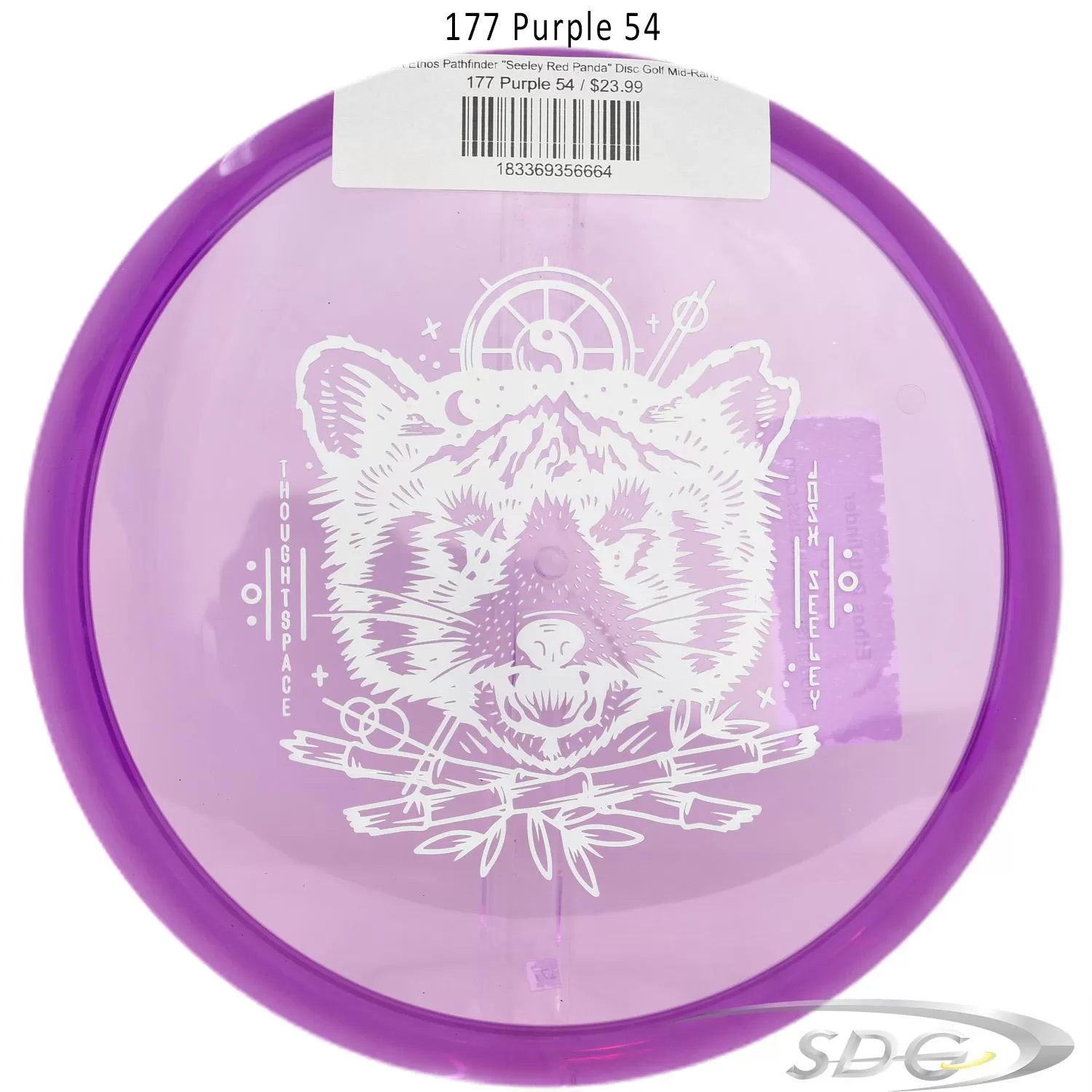 TSA Ethos Pathfinder Seeley Red Panda Disc Golf Mid-Range