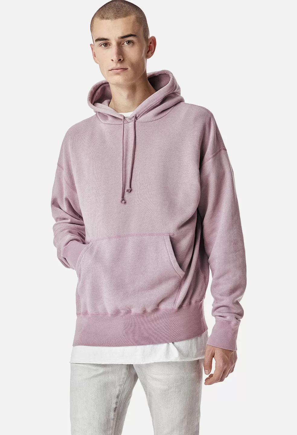 Vintage Fleece Hoodie / Lavender