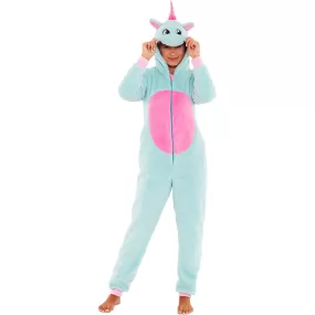 Women's Glitter Unicorn Onesie