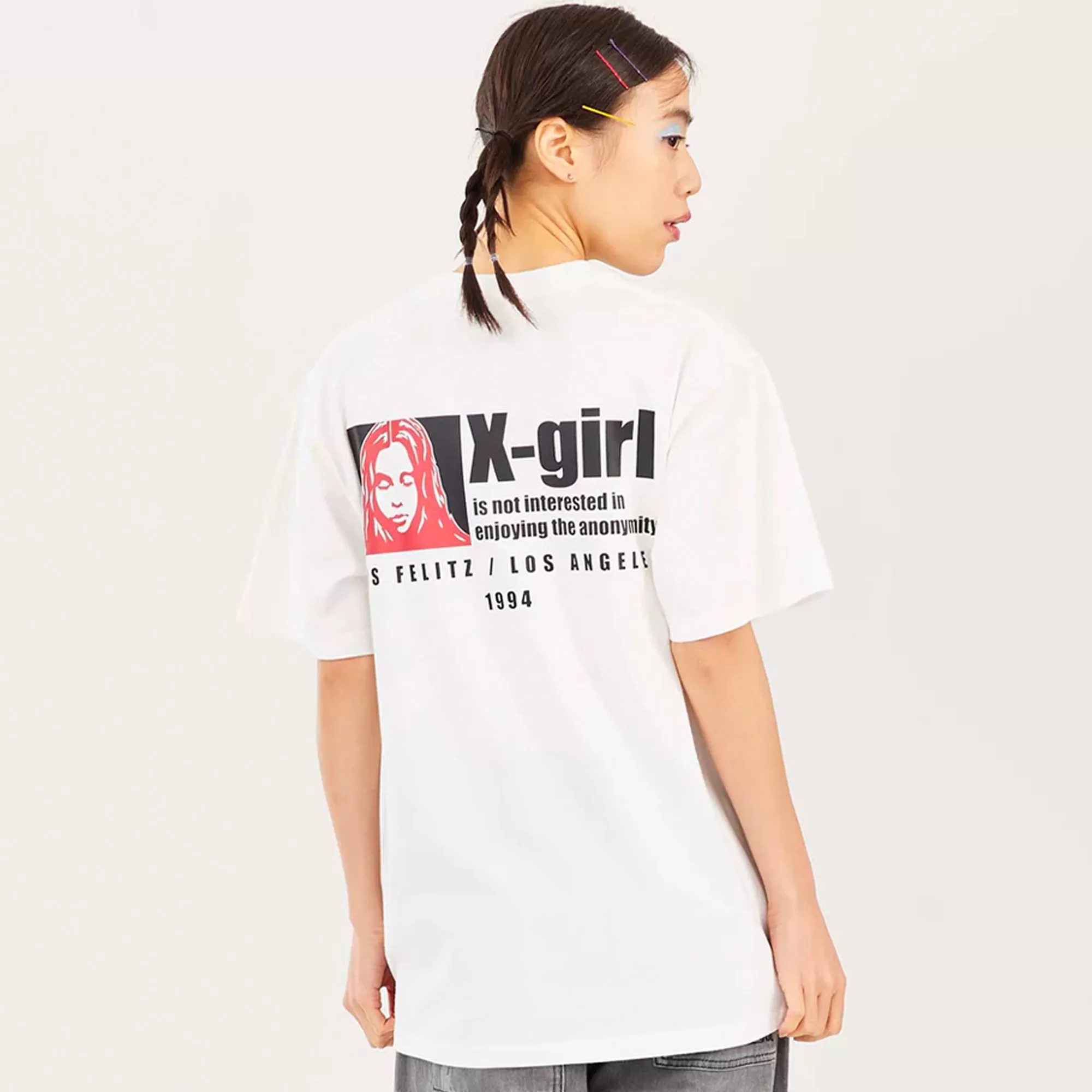 X-Girl Womens Anonymity SS Tee