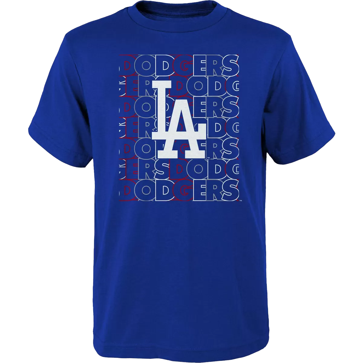 Youth Dodgers Letterman Tee